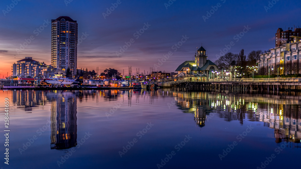 City Harbor at blue hour City Harbor at blue hour