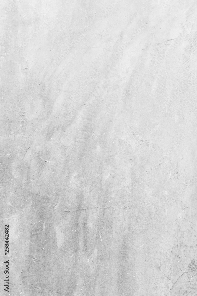 Fototapeta premium Modern grey paint limestone texture background in white light seam home wall paper. Back flat subway concrete stone table floor concept surreal granite quarry stucco surface background grunge pattern.