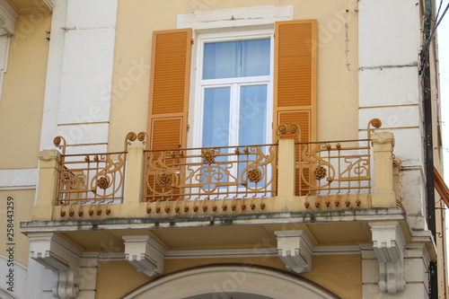 Balcony Italy wrought iron railing