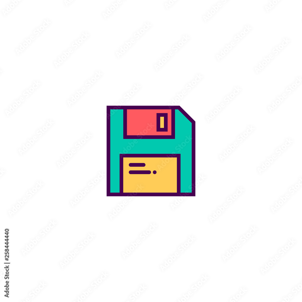 Save icon design. Essential icon vector design Save icon design. Essential icon vector design