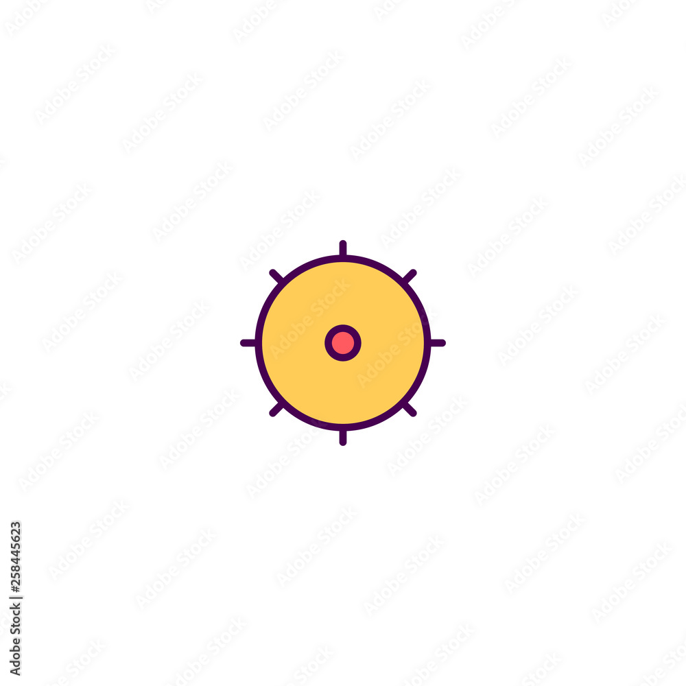 Obraz premium Settings icon design. Essential icon vector design
