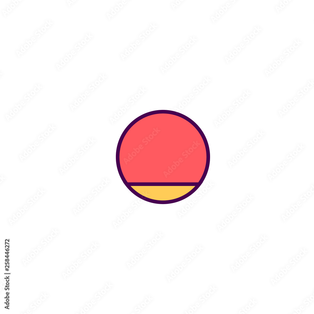 Naklejka premium Shutdown icon design. Essential icon vector design