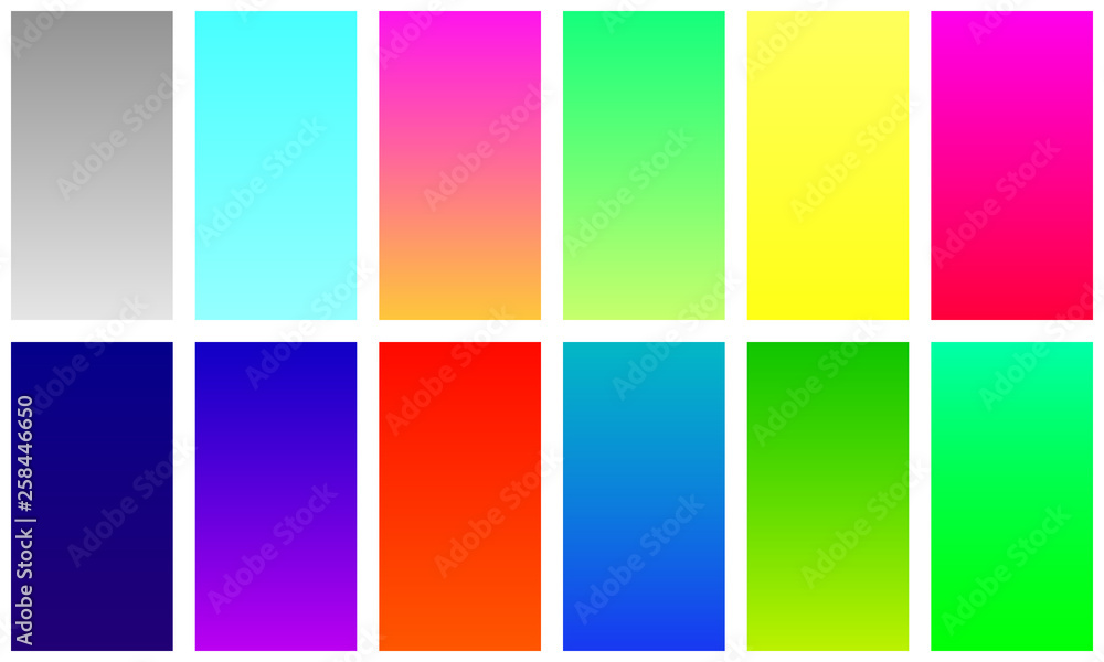 gradiente colorful background with squares