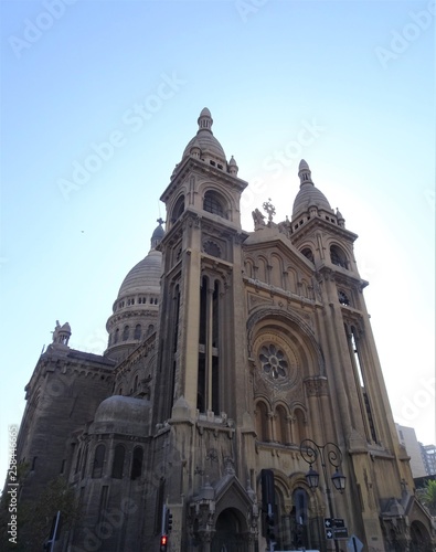 Famous Basilica of the Sacramentinos, located in Santiago de Chile