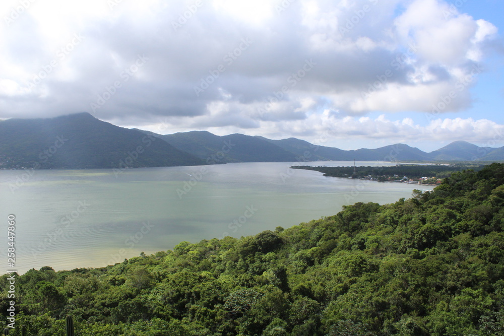 view of the bay of florianópolis