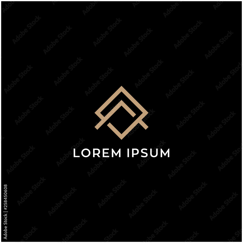 abstract geometric logo abstract geometric logo