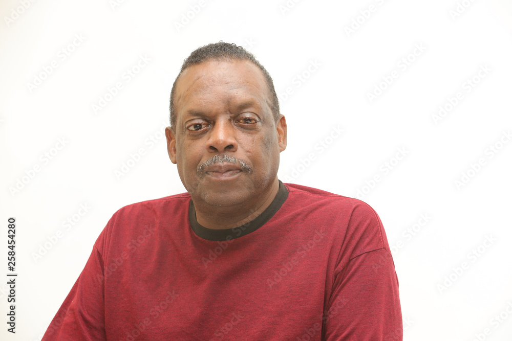 Portrait of a mature African American man Portrait of a mature African American man