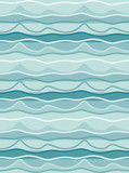 Teal green seamless organic stripes pattern tile with hand drawn irregular stripes for creative textile and surface design templates, fabric, background, wallpaper, backdrop & covers. tile is seamless
