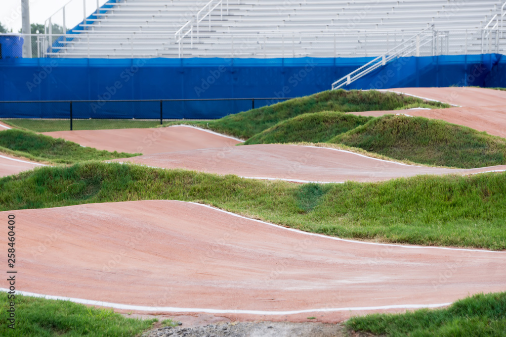 Obraz premium international bmx track in rock hill south carolina