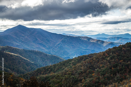 blue ridge mountains views from the parkway © digidreamgrafix