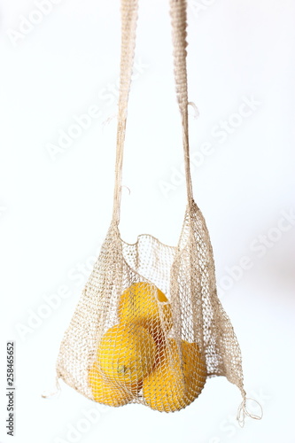 Handmade Hemp String Bag. 
