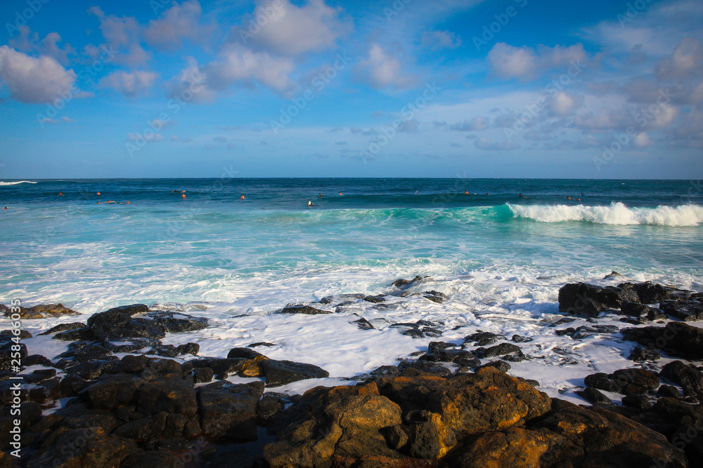 Sea and rocks, Hawaii