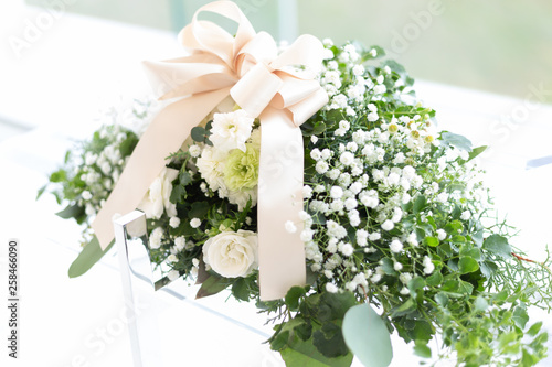 結婚式の卓上装花