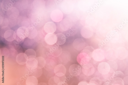 colorful blurred bokeh highlights. abstraction. defocused lights, Christmas background 