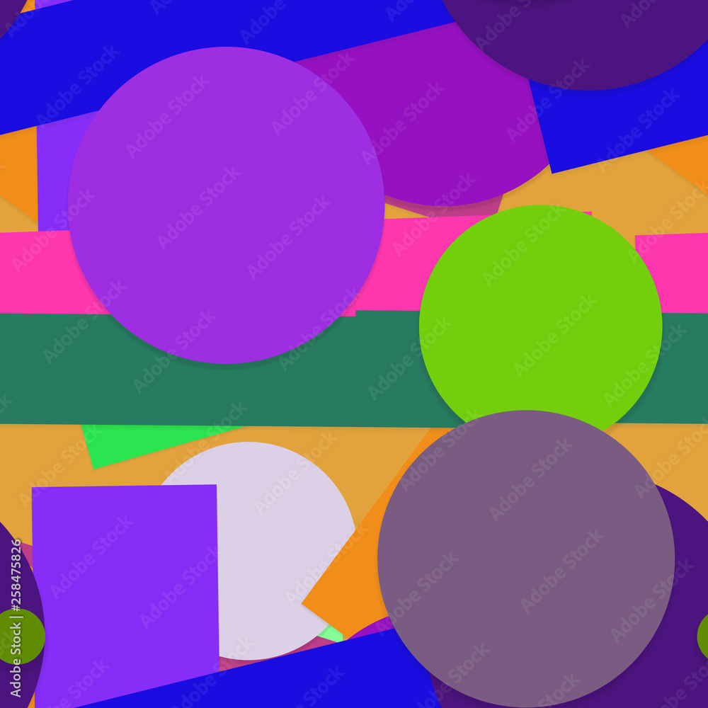 Flat material design - Creative vector trend seamless Flat material design - Creative vector trend seamless