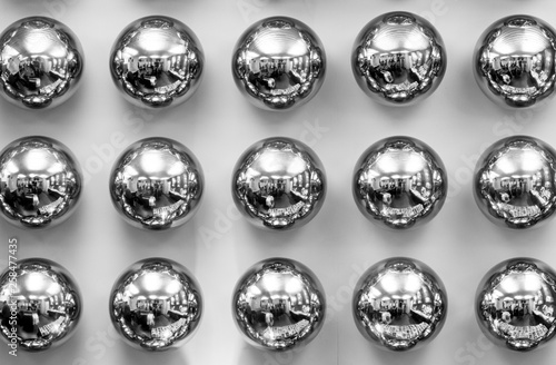 row of pinballs photo