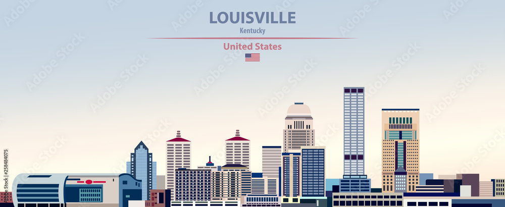 Louisville Road Sign On A Blue Sky Background Stock Photo, Picture and  Royalty Free Image. Image 55182119.