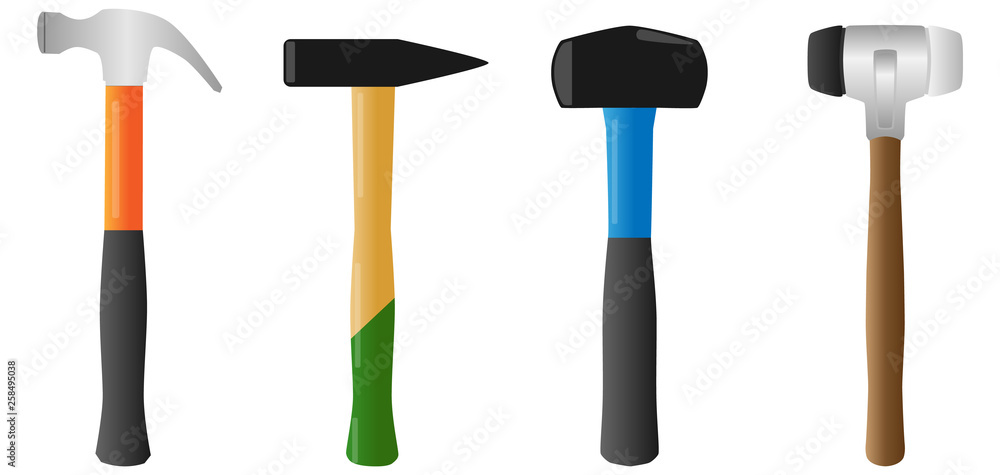 Werkzeug Hammer Stock Vector | Adobe Stock