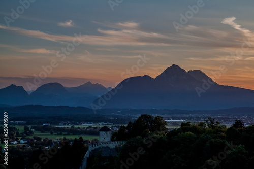 Salzburg  landscape austria mountains