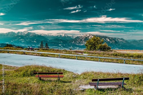 Gaisberg Salzburg Austria mountain view alps landscape