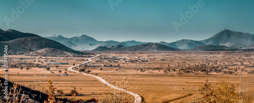 Dessert landscape