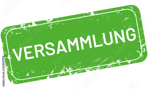 vector Stempel Versammlung	