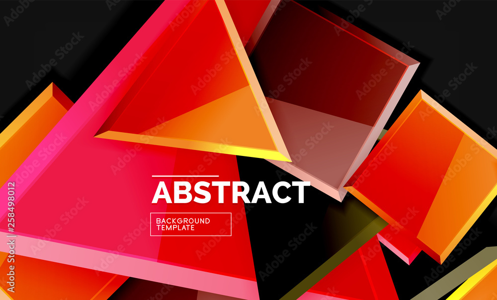 Shiny style geometric background Shiny style geometric background