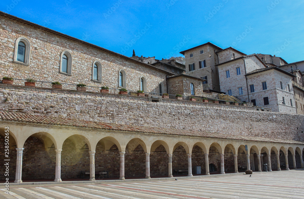 Basilica of Saint Francis in Assisi, Italy