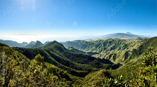 view from Mirador Pico del Ingles Tenerife