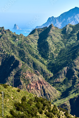 view from Mirador Pico del Ingles Tenerife photo