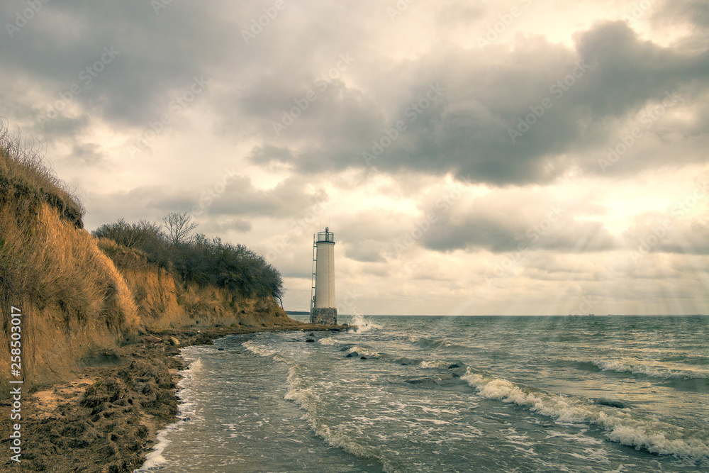 Leuchtturm Maltzien in Garz auf Rügen