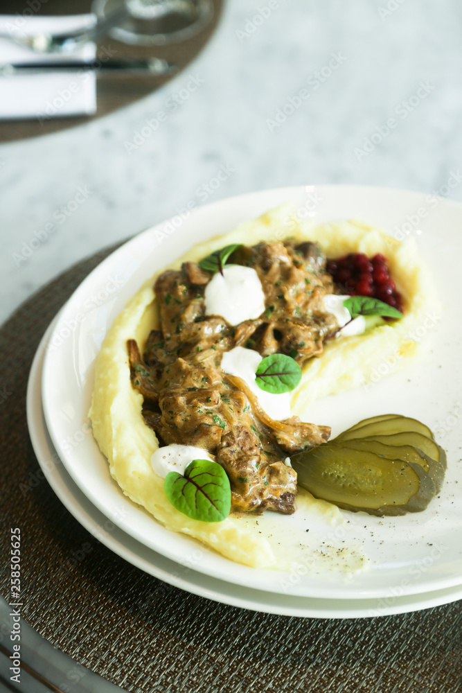 Classic Beef Stroganoff Classic Beef Stroganoff