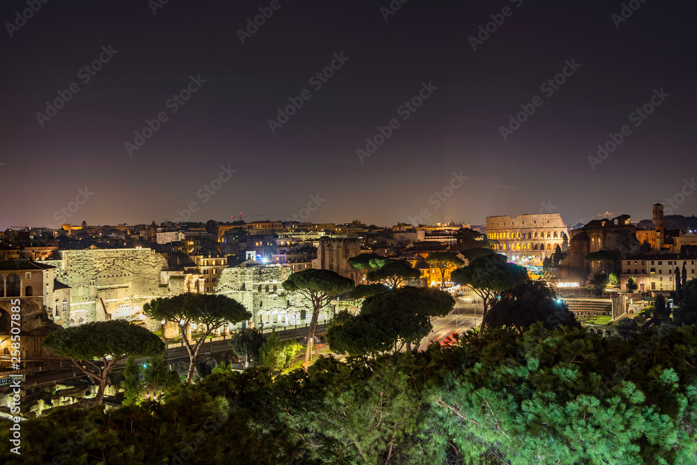 Ancient Forum of Augustus in Rome