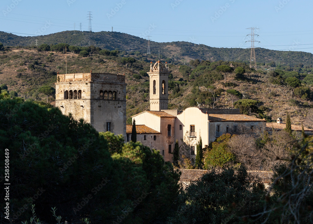 Obraz premium Monastery, Badalona, Spain