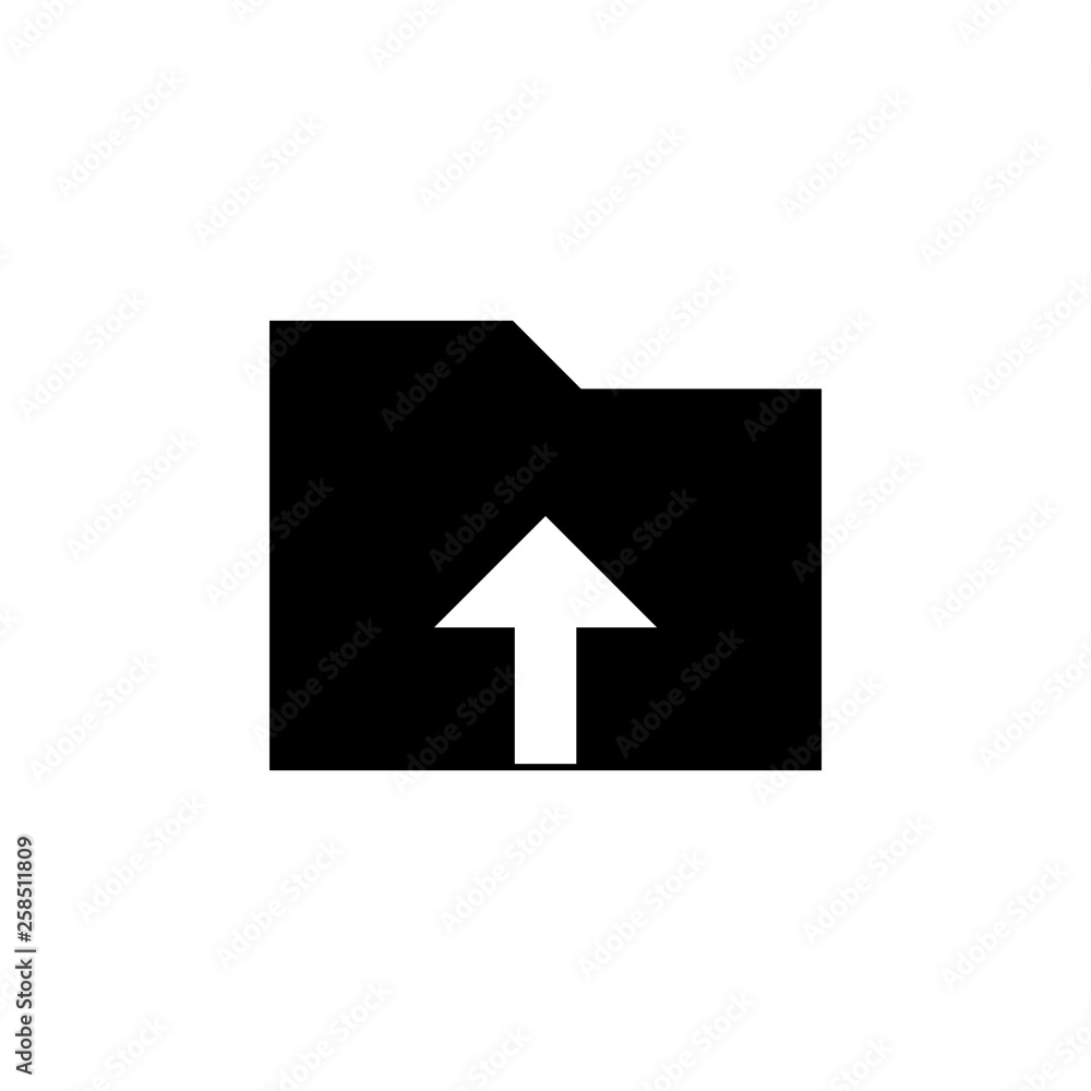 Folde icon, vector, logo