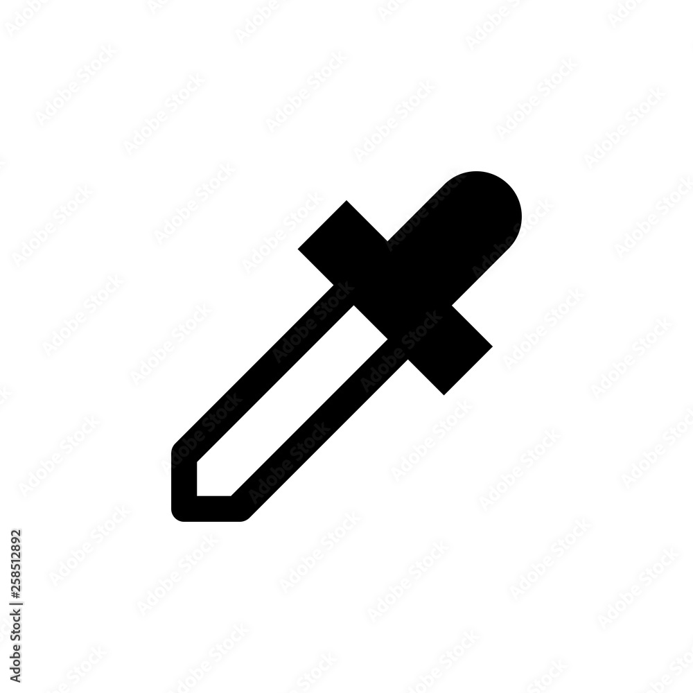 Dropper icon, vector, logo Dropper icon, vector, logo