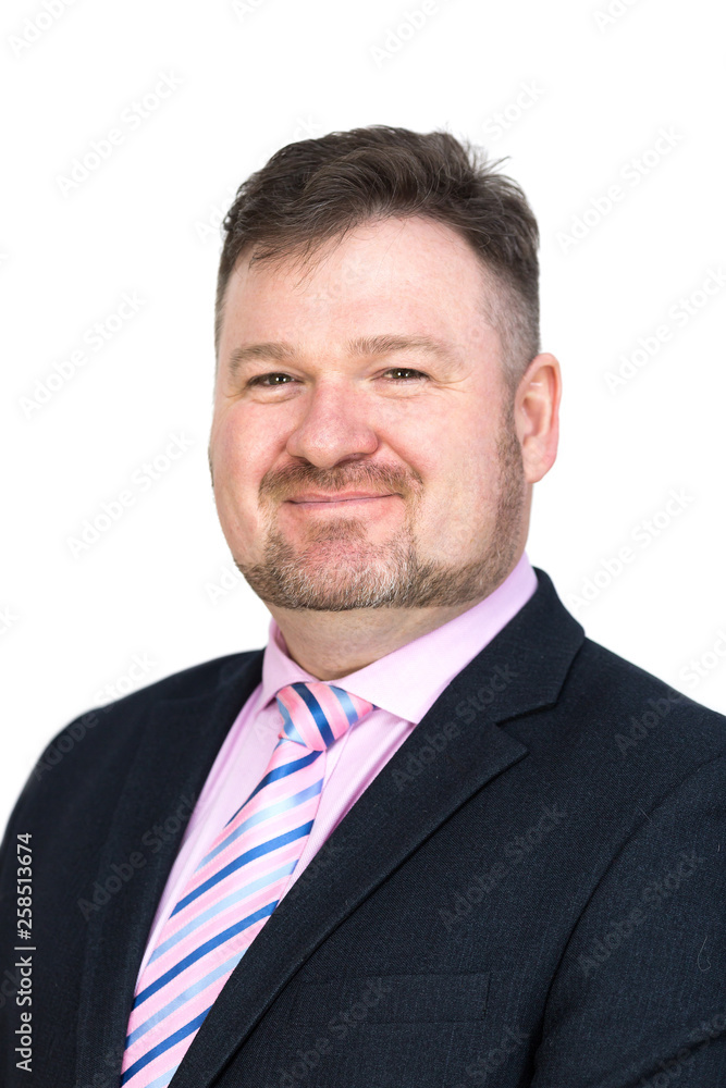 Adult promising employee of the company. Purposeful successful worker of middle years with a beard, isolated background. Adult promising employee of the company. Purposeful successful worker of middle years with a beard, isolated background.