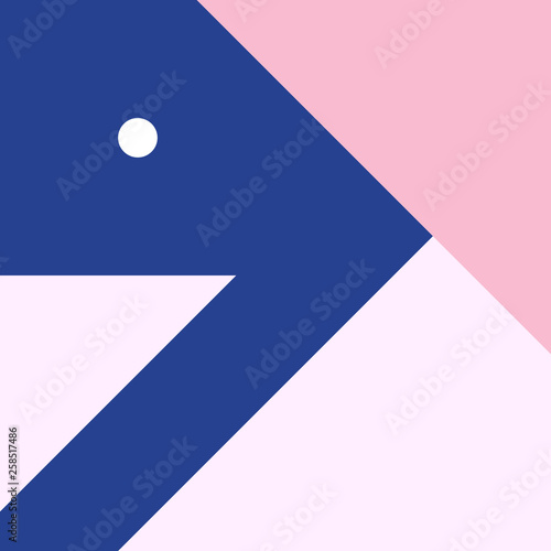 Vector Geometric Background in Material Design style