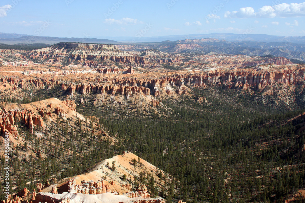 Aerial View of Bryce Canyon