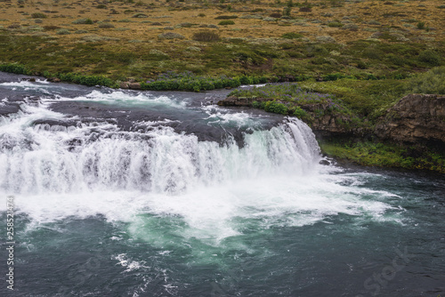 Vatnsleysufoss waterfall commonly known as Faxi in Iceland