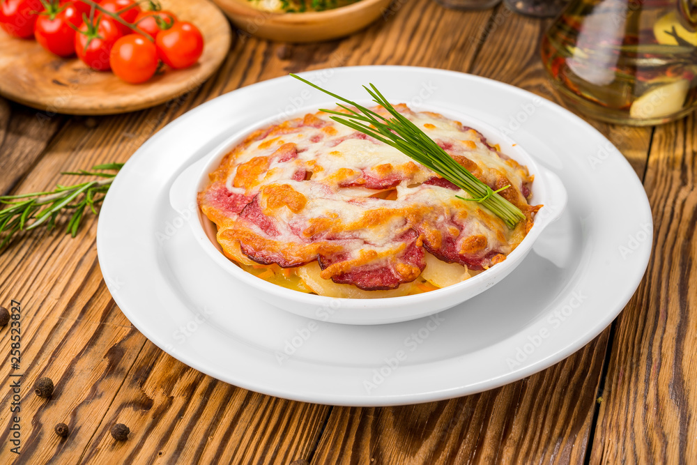 Healthy food beautiful and tasty food on a plate Healthy food beautiful and tasty food on a plate