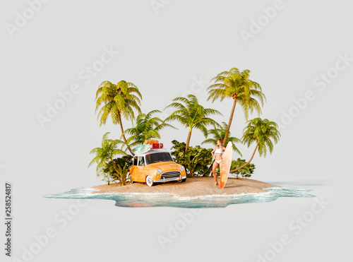 Travel and vacation concept