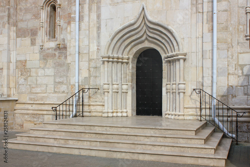 Russia. The entrance to the monastery