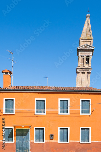 Venice Burano Italy Tower