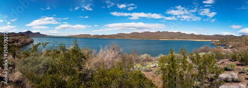 Arizona's Lake Havasu panorama. photo