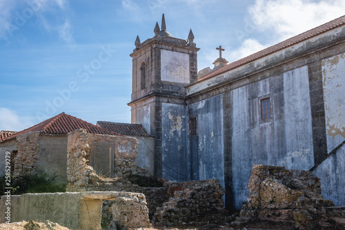 Nossa Senhora do Cabo sanctuary on Cabo Espichel cape in Portugal