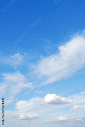 Fototapeta Naklejka Na Ścianę i Meble -  Summer cloudy sky in afternoon