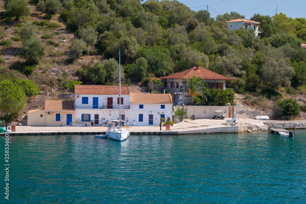 2017 September 14th, Meganisi ferryboat, Greece.