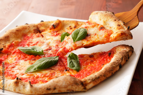 Fotografía ピッツァマルゲリータ　Italian Pizza Margherita