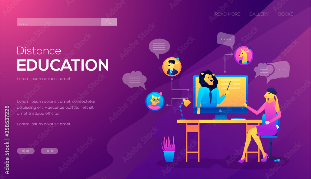 mobile website development, SEO, apps, business solutions. Web page vector illustration design templates. Edit and customize modern